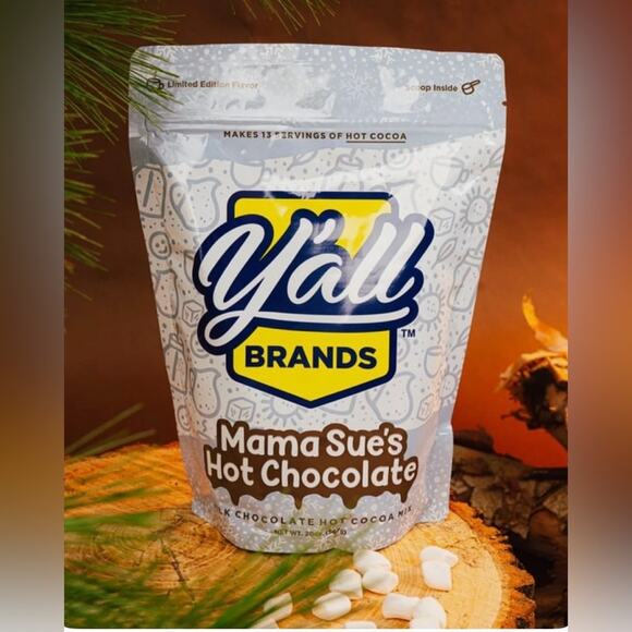 Y’ALL Other - NEW Y'all Brands Mama Sue's Hot Chocolate NEW SEALED PACKAGE 20 ounces